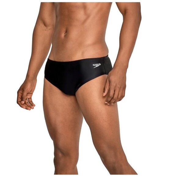 Speedo Mens Pro LT Swim Brief Black Size 32 - Picture 1 of 5